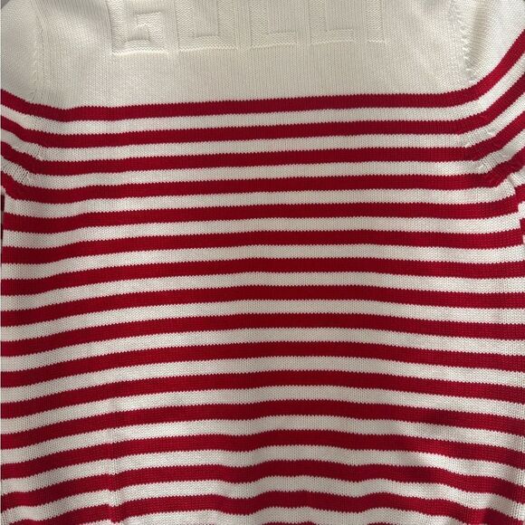 Brand new unisex Gucci Striped Red and Cream Sweater - Picture 4 of 5
